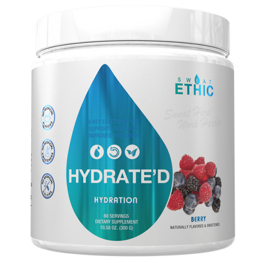 Hydrate'd Sweat Ethic - Post Workout Protein Powder - Complete Health